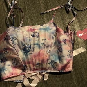 DREAMY CHERUB SATIN CORSET